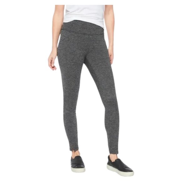 NWOT Athleta Herringbone Mercer Tight in Black - Picture 1 of 7